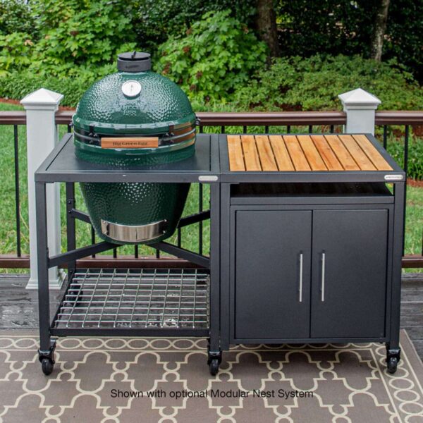 Big Green Egg 18.25 in. Large Charcoal Kamado Grill and Smoker Green H H Outdoor