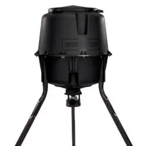 Moultrie MFG_13220 Standard Tripod Deer Feeder, 30_Gal Hopper