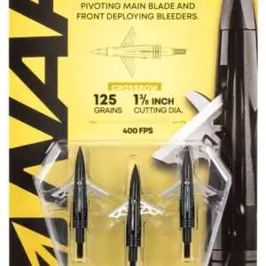 NAP 60-DKX125 DK4 125 X-BOW BROADHEAD 3PK