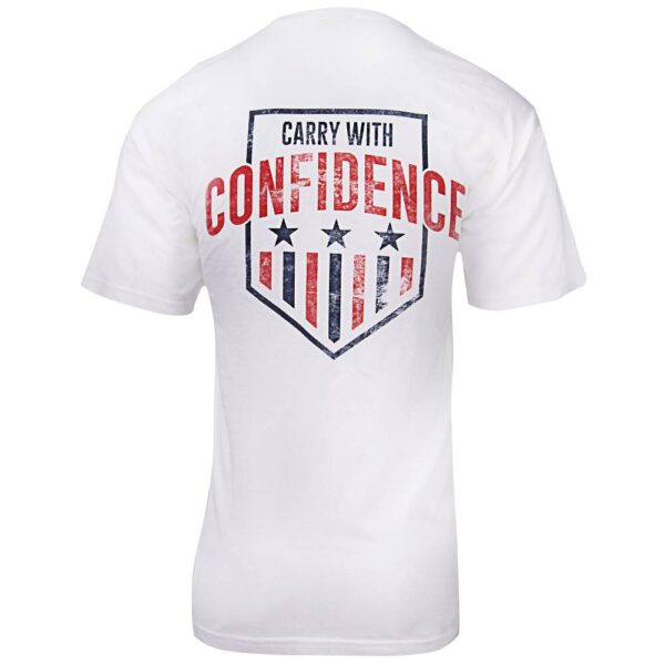 GLOCK AA75110 CARRY CONFIDENCE SHIRT R/W/B 2X