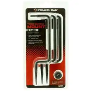 Stealth Cam STC-TS-3PK TREE SCREW CAM MOUNT