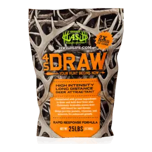 4S C17107 Deer Attractant 25 lb bag peanut and roasted corn based