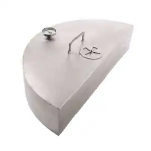 Baking / Smoking Hood for Fire Pit with thermometer