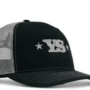 YODER SMOKERS 1030-03 YS Trucker Hat (Black / Gray)