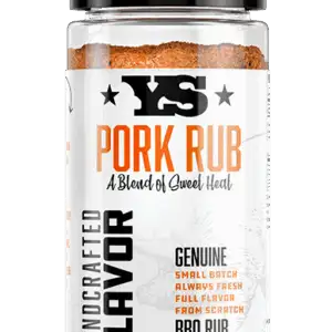 YODER SMOKERS 1080-01 YS, Rub, Pork, 14 oz