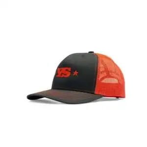YODER SMOKERS 1030-02 YS Trucker Hat (Orange / Charcoal)
