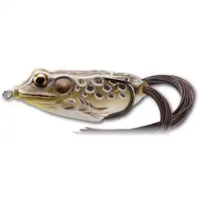 Live Target FGH55T502 Hollow Body Frog – Tan/Brown