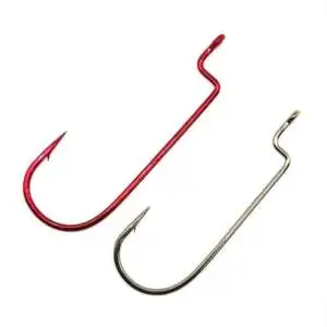 Gamakatsu 54415 Gamakatsu Nano Alpha Worm Hooks – RB Black