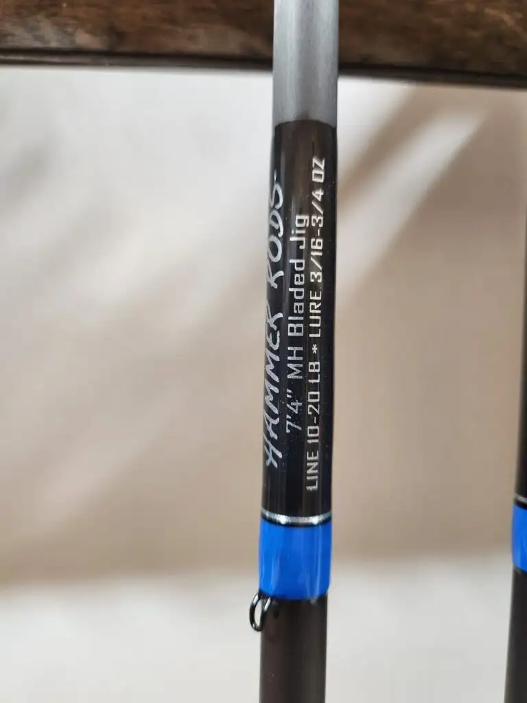 Hammer Rods HMG74SBJ Select Series 7'4" Medium Heavy - Bladed Jig Rod