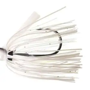 Dirty Jigs NJSJALB-38 No-Jack Swim Jig; Albino; 3/8oz