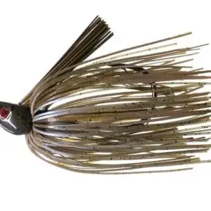 Dirty Jigs NJSJMGC-38 No-Jack Swim Jig; Magic Craw Swirl; 3/8oz