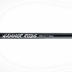 Hammer Rods HMG7H Elite Series Baitcaster 7′ Micro Guide Heavy