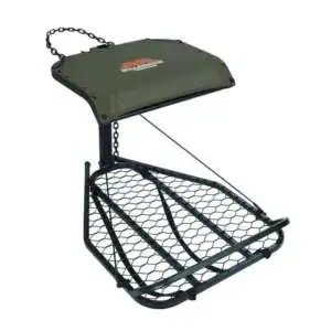 Millennium Tree stands M-025-SL Steel Hang On w/footrest