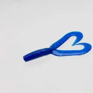 ZOOM 020-110 ZOOM Creepy Crawler Twin Tail 3″ Sapphire Blue
