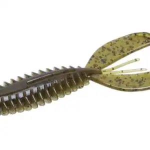 ZOOM 130-025 ZOOM Z-Craw Jr 3.5″ Green Pumpkin