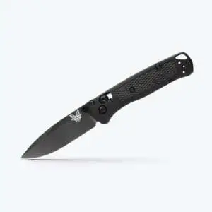 Mini Bugout® Drop-Point Knife – Black CF-Elite® Handle