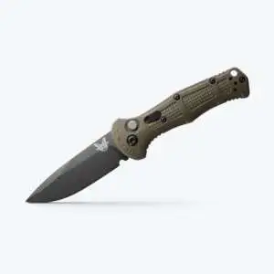 Mini Claymore Drop-Point Knife – Ranger Green Grivory® Handle