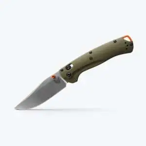 Taggedout Clip-Point Knife – OD Green G10 Handle