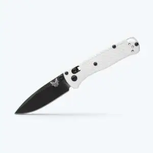 Mini Bugout® Drop-Point Knife – White Grivory® Handle