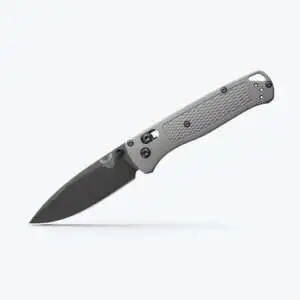 Bugout® Drop-Point Knife – Smoke Gray Grivory® Handle