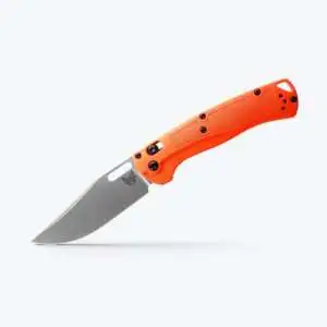 Taggedout Clip-Point Knife – Orange Grivory® Handle