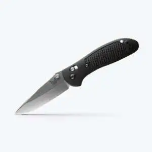 Griptilian® Drop-Point Knife – Black Grivory®