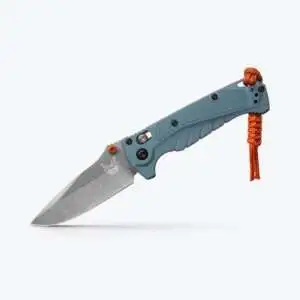 Mini Adira™ Drop-Point Knife – Depth Blue Grivory® Handle