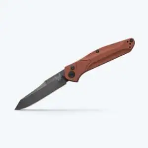 Auto Osborne Reverse Tanto Knife – Burnt Copper Aluminum