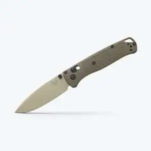 Bugout® Drop-Point Knife – Dark Olive Grivory® Handle
