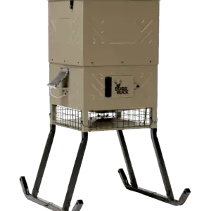 600# STAND & FILL SLED FEEDER W/ DIVERTER PLATE & SOLAR PANEL