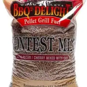 Delano 00415 BBQr's; Pellet;Contest Mix; 20LB
