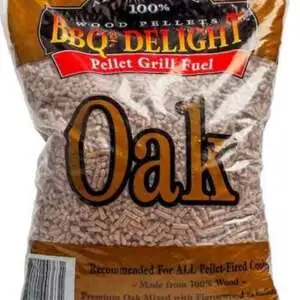 Delano 00363 BBQr's; Pellet;Oak;20LB
