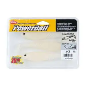 Berkley5 inAlbinoPowerBait Unrigged CullShad