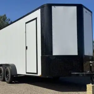 Arising 7x16TAWHTBO7SS - 7X16 TA ENCLOSED White w/ Black Out Package