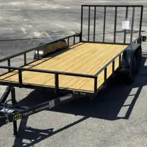 Bye-Rite 6.6x16 Light Duty Tandem Axel Utility Trailer