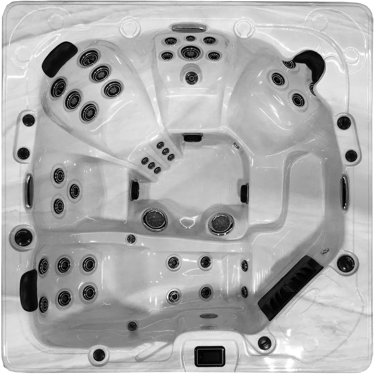 Coconut Bay II/III Lounger Hot Tub