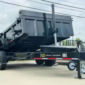 Caliber Trailers - CALDT714 - 7X14 14K DUMP TRAILER