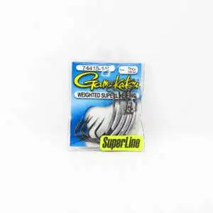 Gamakatsu 74415 Worm Superline Extra Wide Gap (EWG)