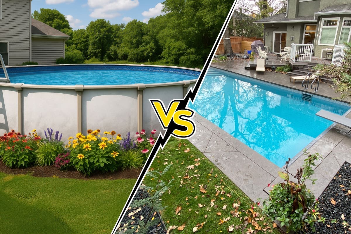 Above Ground Pools vs Inground Pools: Which is Better?