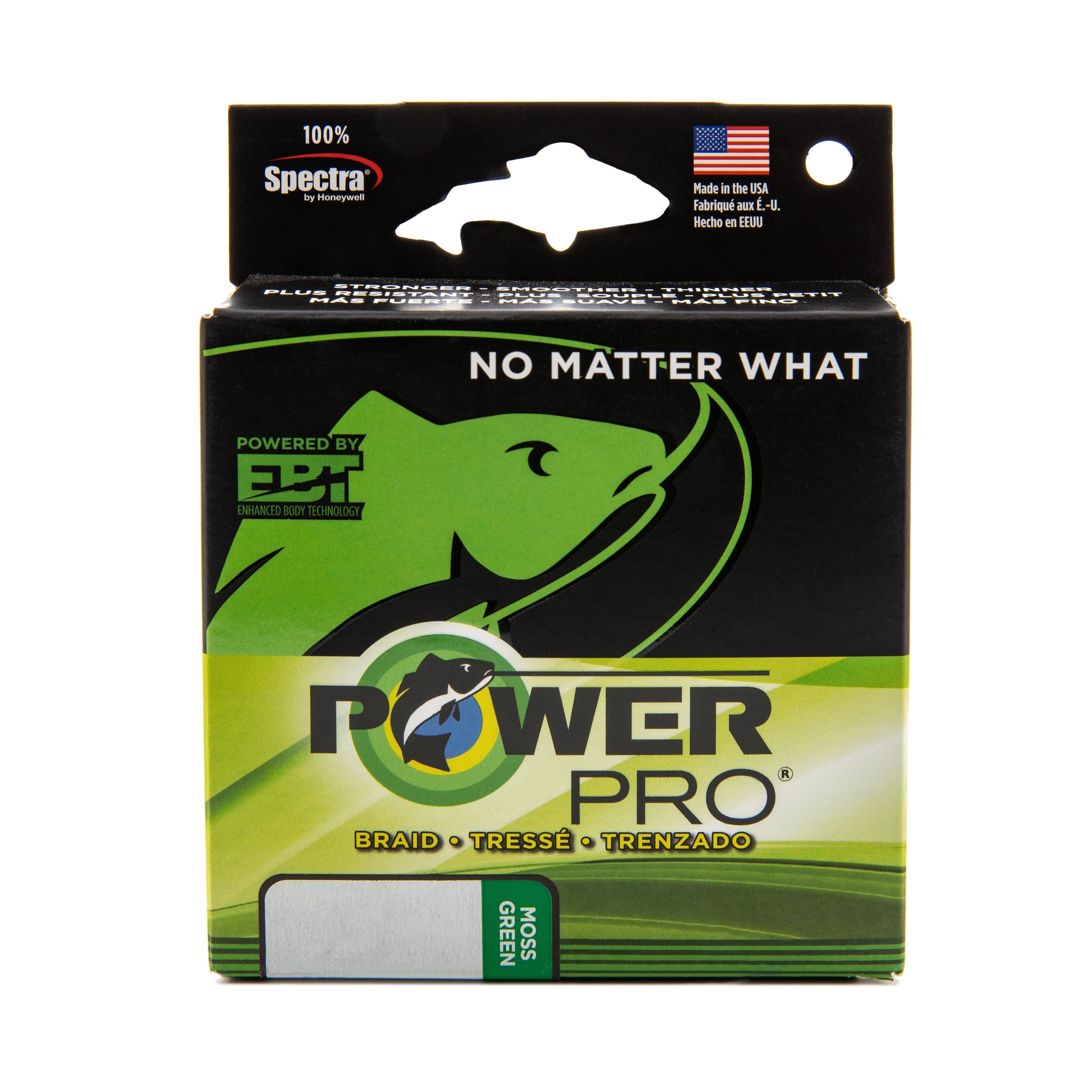 Power Pro Spectra 65lb 1500yd Moss Green