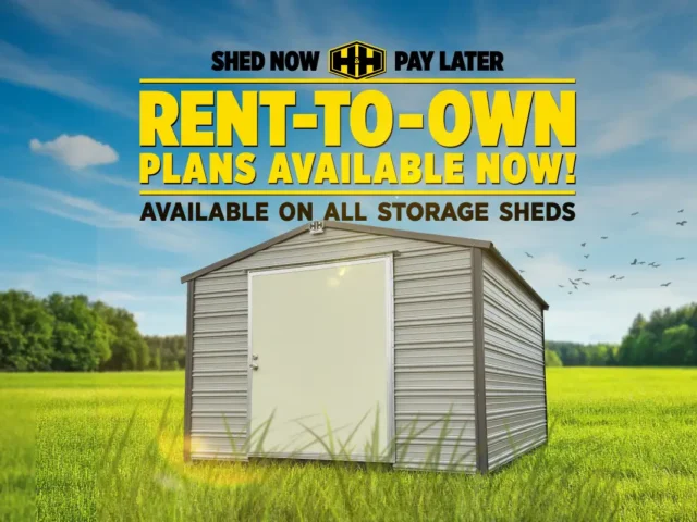 Benefits of Financing: Top 5 Reasons to Rent-to-Own Storage Sheds