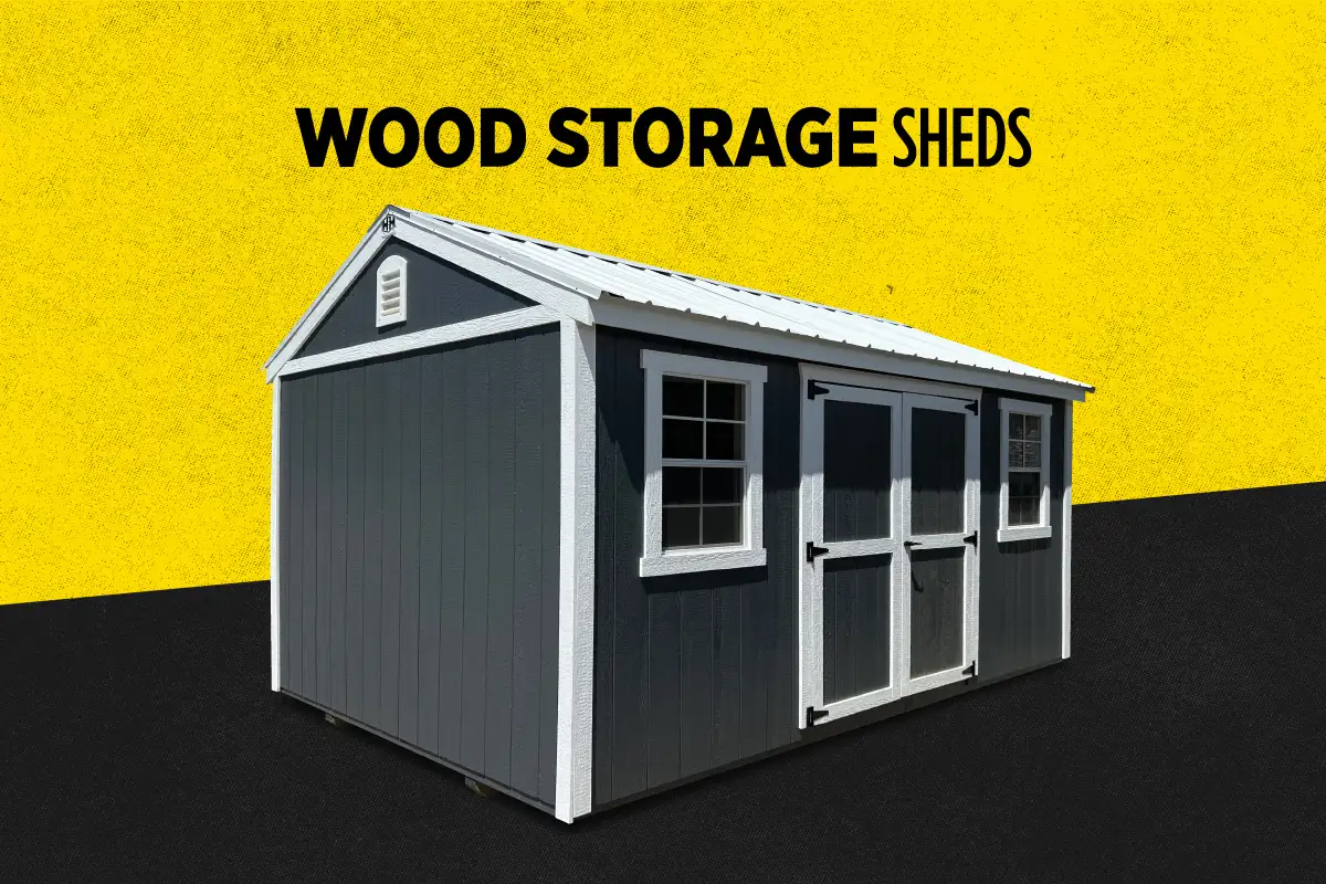 Wood Storage Shed