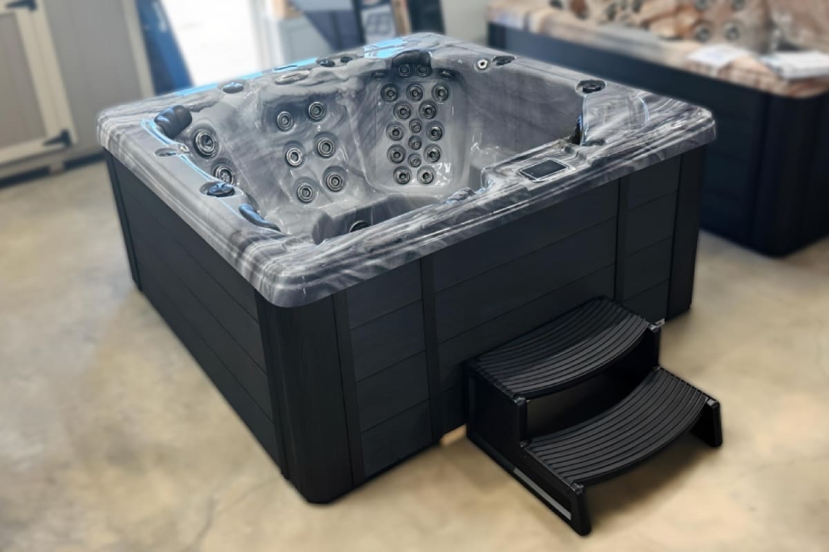 Various hot tub sizes