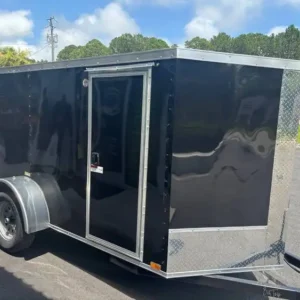 Arising ARI6x12EKOBLK - Eko Black Single Axle Enclosed Trailer