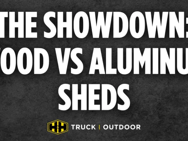 Wood vs. Aluminum Sheds