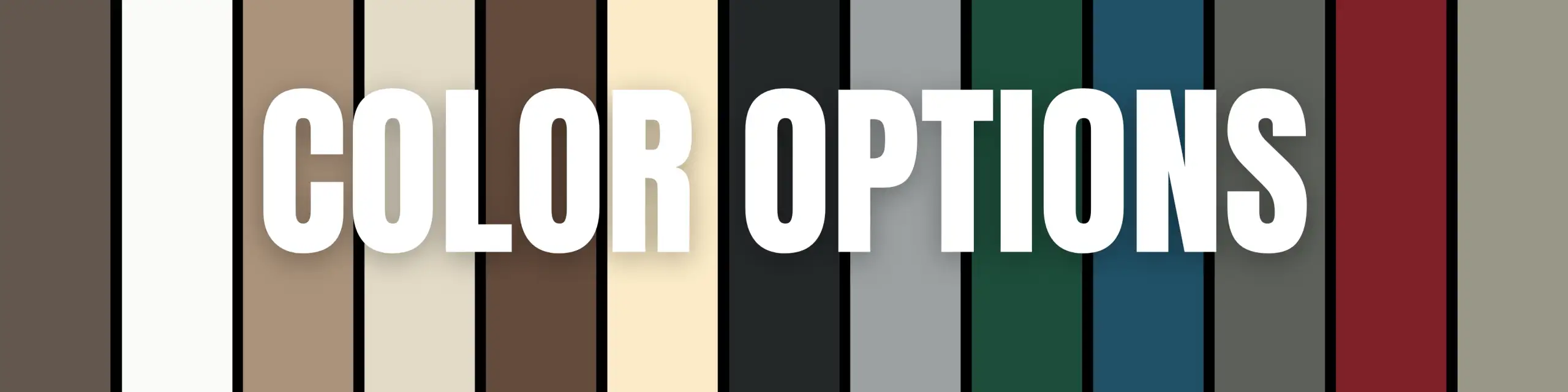 Metal carport color options