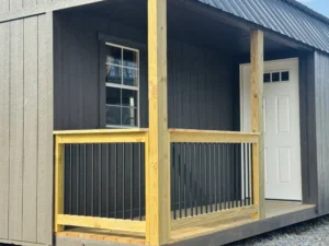 Corner Lofted Barn Cabin