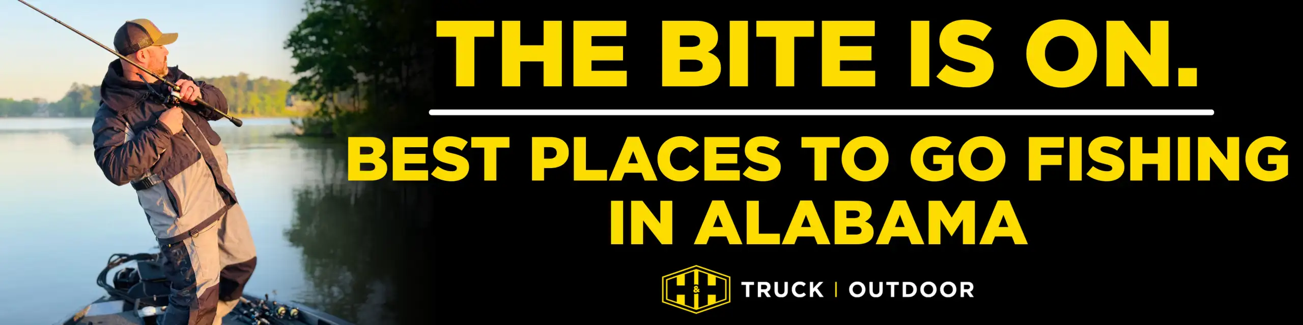 Best places to go fishing in Alabama